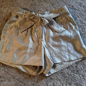 Loft structured shirts in shiny gold, size 00